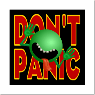 DON'T PANIC! Posters and Art